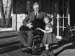 Image result for President Roosevelt in Wheelchair