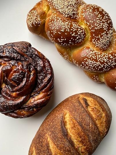 Lev Bakery’s holy trinity: Babka, Challah, and Organic Sourdough.