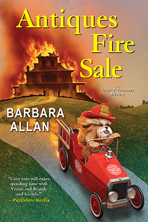 Antiques Fire Sale Paperback cover