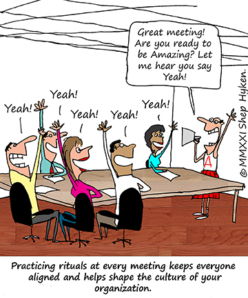 Customer Service Ritual that Takes Place at Every Company Meeting