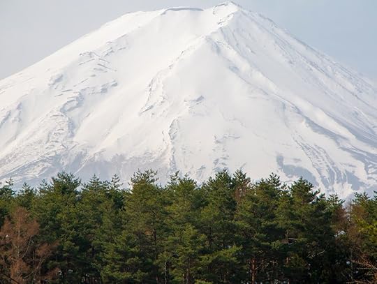 Mount Fuji from bridge