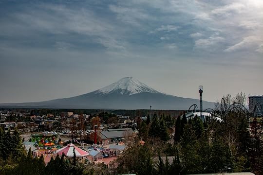 Mount Fuji from FujiQ Highland