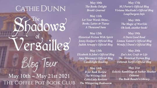 The Shadows of Versailles Tour Schedule Banner