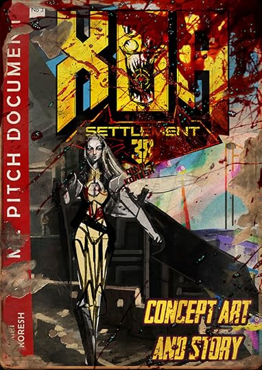 omri koresh, art director, game director, Xoa, settlement, 38, dan luvisi, lms, last man standing, game pitch document, comic book, concept art, story,