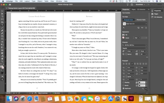 See how the last sentence runs onto the top of the second page? That’s what we want to avoid.