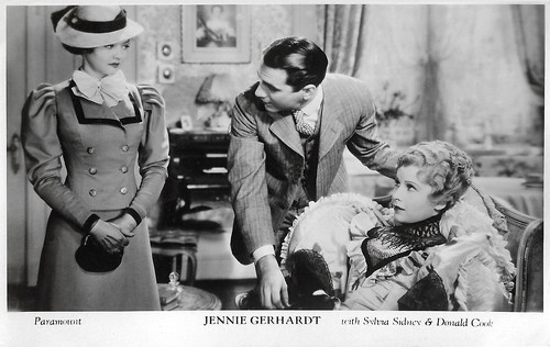 Sylvia Sidney and Donald Cook in Jennie Gerhardt (1933)