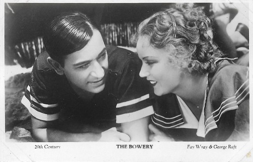 Fay Way and George Raft in The Bowery (1933)