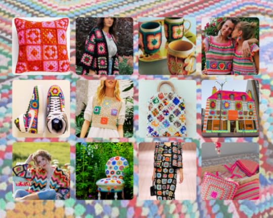 Granny Square mood board