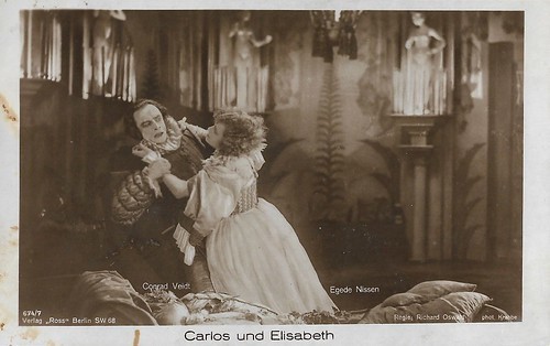 Conrad Veidt and Aud Egede Nissen in Carlos und Elisabeth (1924)