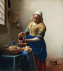 Vermeer, “The milkmaid”