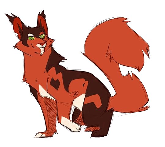 Tennelle's Warrior Cats Character Designs — Redtail ThunderClan Deputy/StarClan Warrior