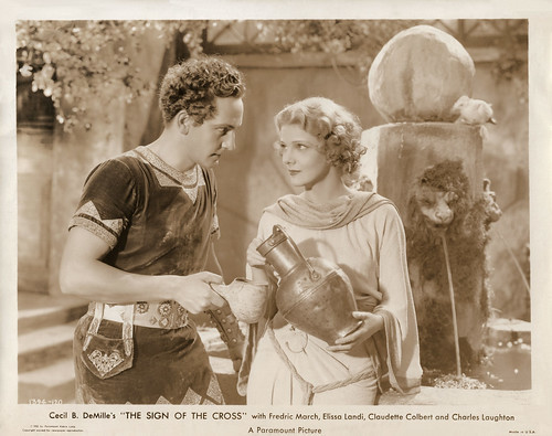 Fredric March and Elissa Landi in The Sign of the Cross (1932)