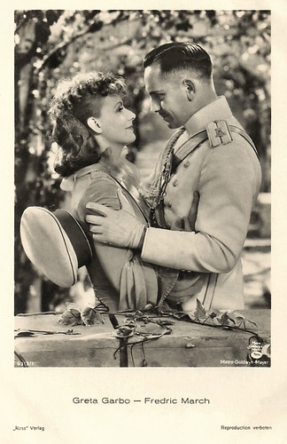 Greta Garbo and Fredric March in Anna Karenina (1935)
