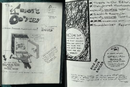 The Idiot's Odyssey magazine by a young T. A. Barron