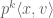 p^k \langle x,v \rangle
