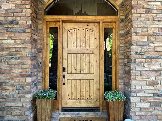 Refinished Front Door