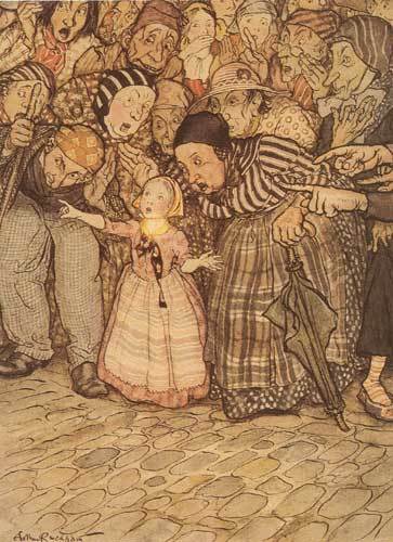 Emperor's New Clothes by Arthur Rackham | Museum Art Reproductions | Most-Famous-Paintings.com