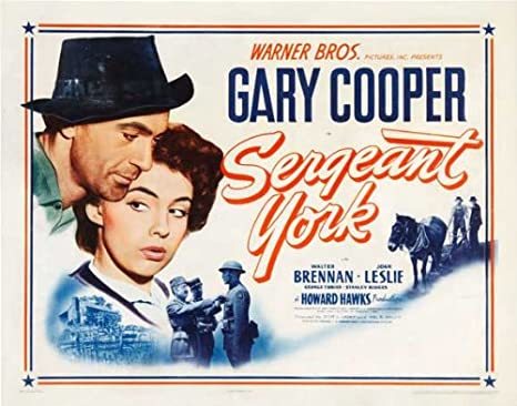 Amazon.com: Sergeant York POSTER Movie (1941) Style B 27 x 40 Inches - 69cm x 102cm (Gary Cooper)(Walter Brennan)(Joan Leslie)(George Tobias)(Stanley Ridges)(Margaret Wycherly)(Ward Bond): Prints: Posters & Prints