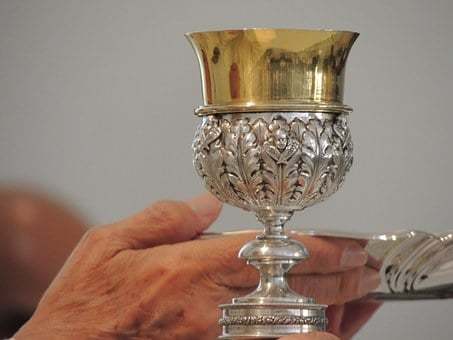 Chalice, Church, Hand, Praying, transubstantiation