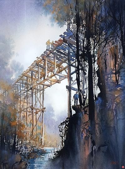 Watercolor by Thomas Schaller