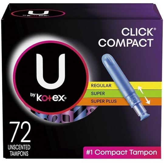 U by Kotex Click Compact Tampons, Multipack, Regular/Super/Super Plus, 72 Count - Walmart.com - Walmart.com