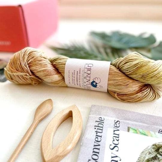 Chicken Coop Dyeworks Chicken Little for YarnYAY! June Box