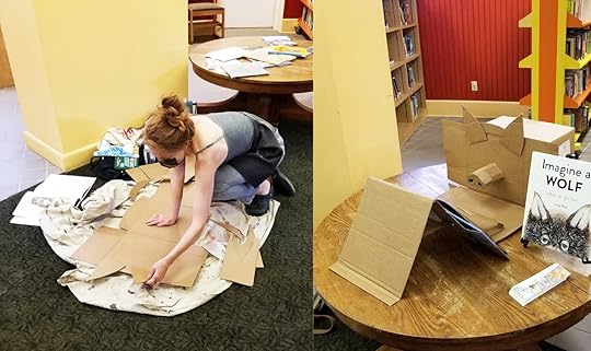 Work in progress, so great to be able to create onsite!