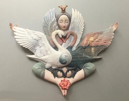 Nesting in Future Love's Embrace (sculpture) by Virginia Lee