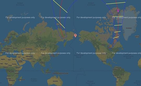 Path of the ring of fire annular solar eclipse June 10, 2021