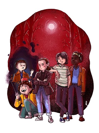Another Stranger Things fanart because I love them so much : StrangerThings