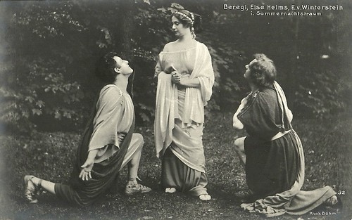 Eduard von Winterstein, Oscar Beregi, and Else Heims in Sommernachtstraum