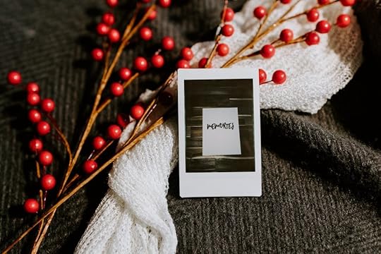 Photo with word memories