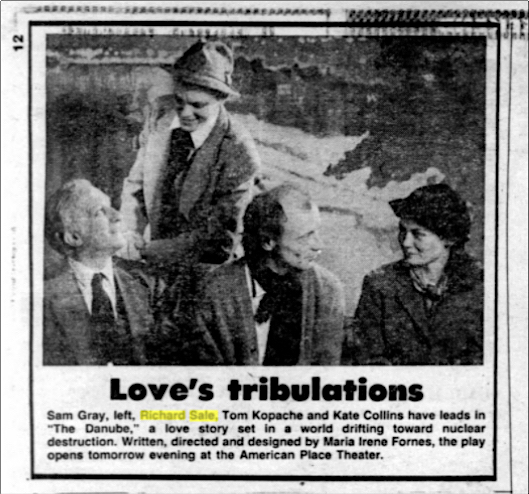 Richard Sale, Actor, New York City