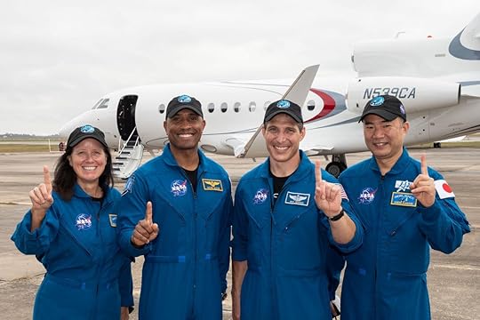 NASA/SpaceX Crew-1 Departs for KSC