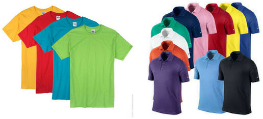 T-shirts and Polo shirts
