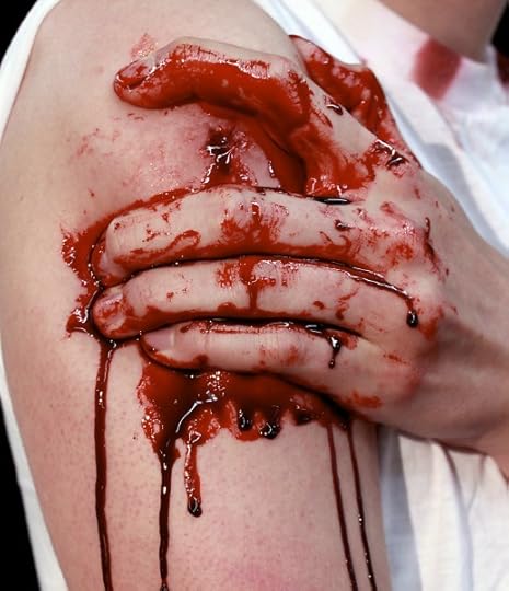 Bloody Bullet wound in the Arm | Blood flowing from a Gun Sh… | Flickr