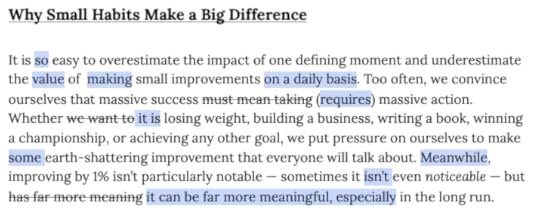 Highlighting Writing Errors 