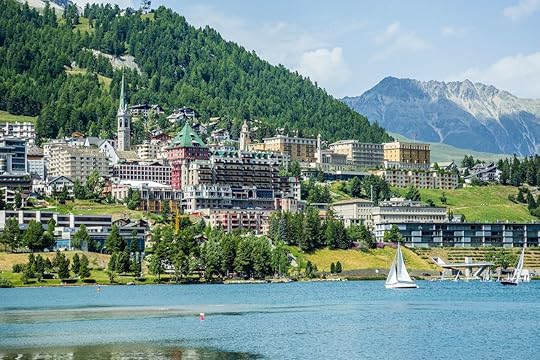 View,Of,St,Moritz,With,Lake, one week in Switzerland