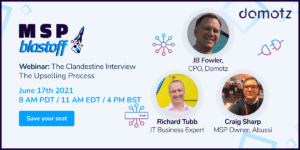 MSP Blastoff - The Upselling Process: Secret Tips for Success