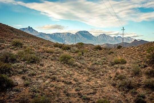 Landscape Ladismith South Africa,South African road trip