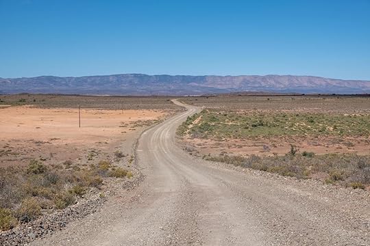 gravel roads Karoo, South African road trip