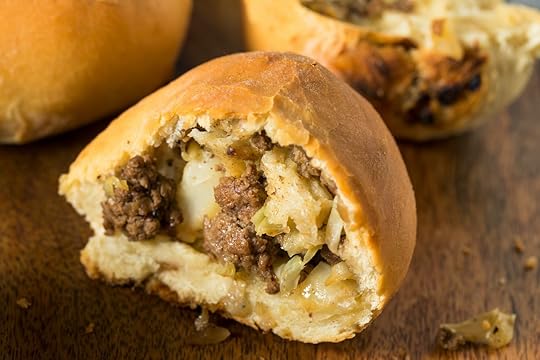 Homemade Beef Russian Bierocks with Cabbage and Onion, experiences Nebraska