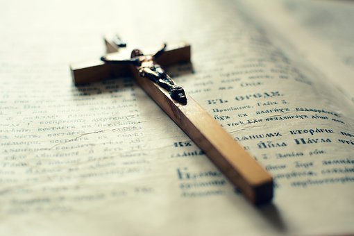 Holy Cross, Bible, Prayer, Old Book
