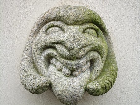 Devil, Stone, Figure, Stone Sculpture, beelzebul