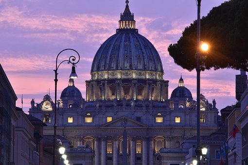 Rome, Vatican, Place, Landscape, Italy, church