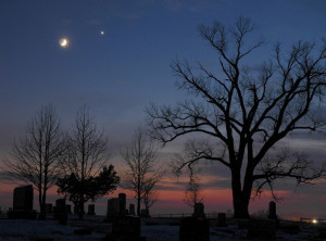 forboding moon