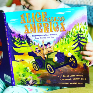 https://thebabybookwormblog.wordpress.com/2020/03/25/alice-across-america-the-story-of-the-first-womens-cross-country-road-trip-sarah-glenn-marsh/