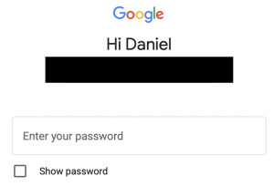 bad login
