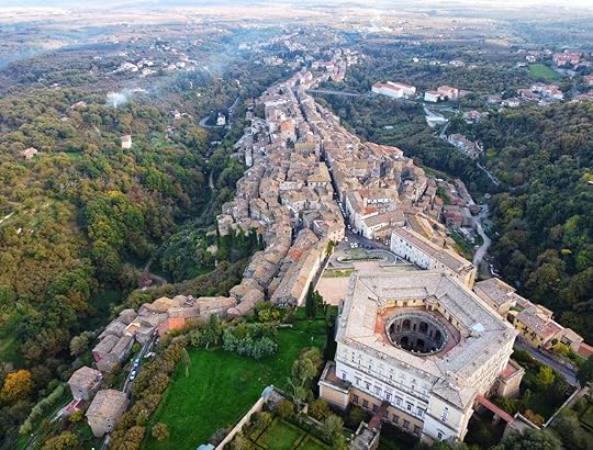 Palazzo,Farnese,In,Caprarola,,Italy, Tuscia town