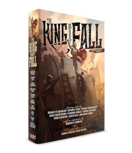 Cover mock up for The King Must Fall